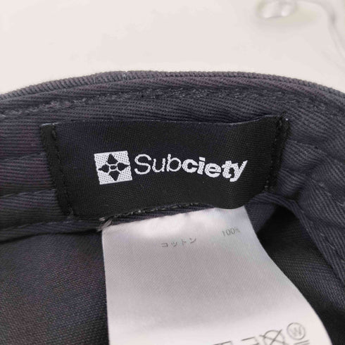 サブサエティ Subciety UNSTRUCTURED CAP メンズ