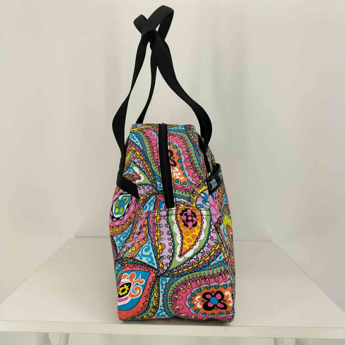 レスポートサック LeSportsac ペイズリー柄 ミニボストンバッグ レディース