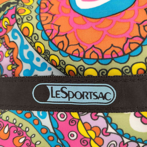 レスポートサック LeSportsac ペイズリー柄 ミニボストンバッグ レディース