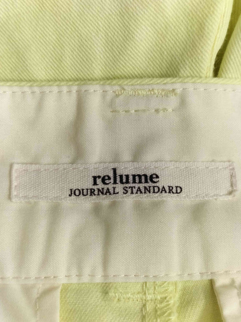 ジャーナルスタンダードレリューム JOURNAL STANDARD relume ライトozタックカラーパンツ レディース 38