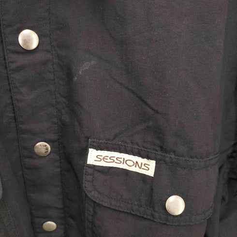 90S SESSIONS POLAR WEAR 裏地 フリース スナップボタン シャツ ジャケット メンズ import:L