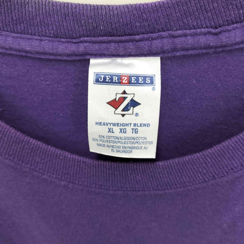 00S JERZEES ボディ アニマル アート プリント S/S クルーネック Tシャツ メンズ import:XL