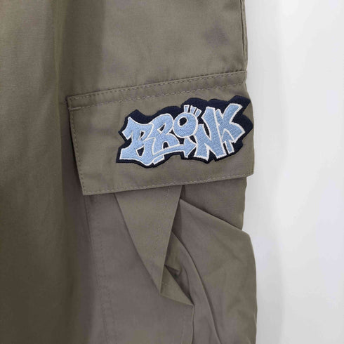 クーキー KOOKYN 22AW BRONX 刺繍 ワイド パラシュート パンツ メンズ FREE