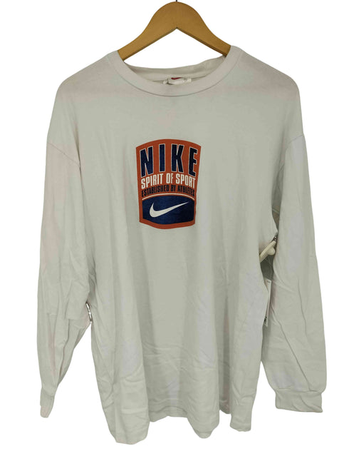 ナイキ NIKE 90-00S 白タグ ロゴプリントカットソー メンズ JPN:XL