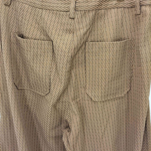 GRNL 変形 タック ワイド バルーン スラックス パンツ メンズ XL