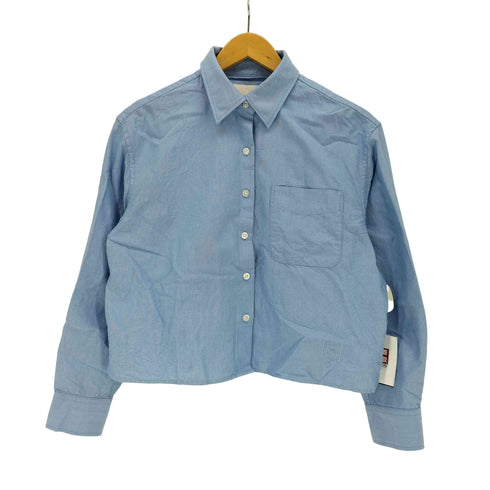 ユニクロジェイダブリューアンダーソン UNIQLO JW ANDERSON オックスフォードクロップドシャツ レディース JPN:S
