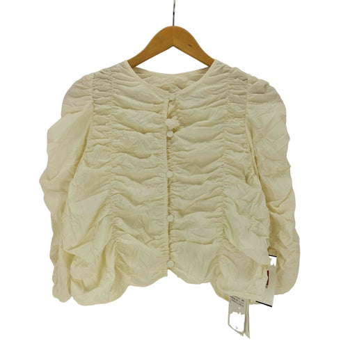 ユナイテッドアローズ UNITED ARROWS ワッシャー シャーリング 2WAY ブラウス レディース ONE SIZE