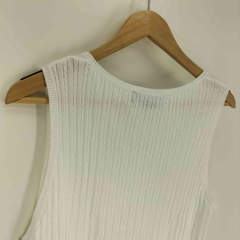 ポロゴルフラルフローレン POLO GOLF RALPH LAUREN 90S 香港製 ノースリーブ コットン ニット ベスト レディース import:XL
