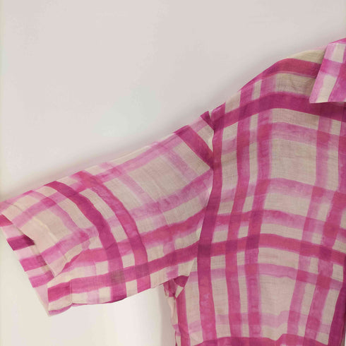 ザラ ZARA check print shirt limited edition メンズ import:M