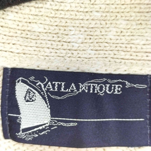 ATLA NTIQUE シルクコットン チェックニットベスト メンズ JPN:M