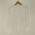 ザラ ZARA レーヨンノーカラーブラウス レディース import:M