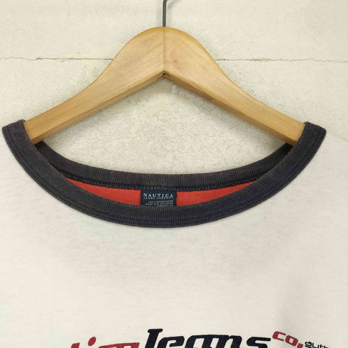 ノーティカ NAUTICA フロントプリントL/S TEE メンズ JPN:XL