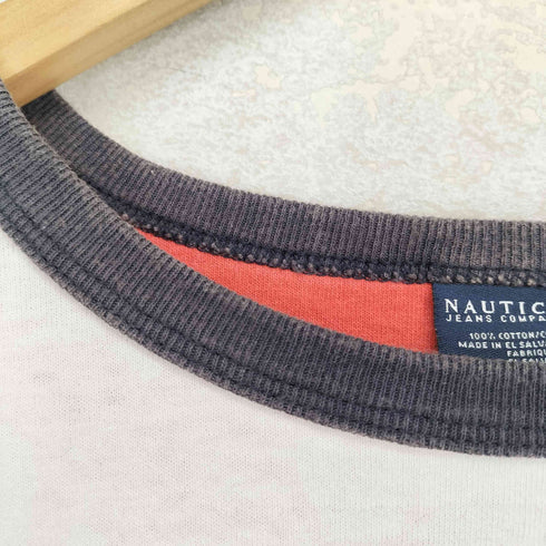 ノーティカ NAUTICA フロントプリントL/S TEE メンズ JPN:XL