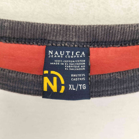 ノーティカ NAUTICA フロントプリントL/S TEE メンズ JPN:XL