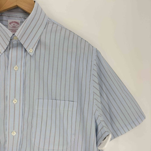 ブルックスブラザーズ 346 BROOKS BROTHERS ストライプ 柄 B.D S/S シャツ メンズ 16
