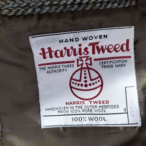 ハリスツイード Harris Tweed BROOK TAVERNER 90S テーラードジャケット メンズ EUR 50