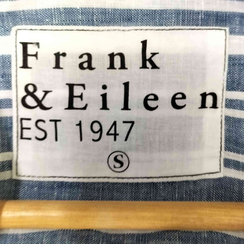 フランクアンドアイリーン Frank&Eileen RORY イタリアンリネン マルチストライプロングシャツ レディース JPN:S