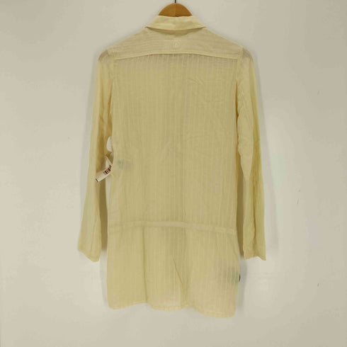 メゾンマルタンマルジェラ Maison Martin Margiela LONG SHIRT コットンストライプシャツ レディース 36