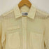 メゾンマルタンマルジェラ Maison Martin Margiela LONG SHIRT コットンストライプシャツ レディース 36