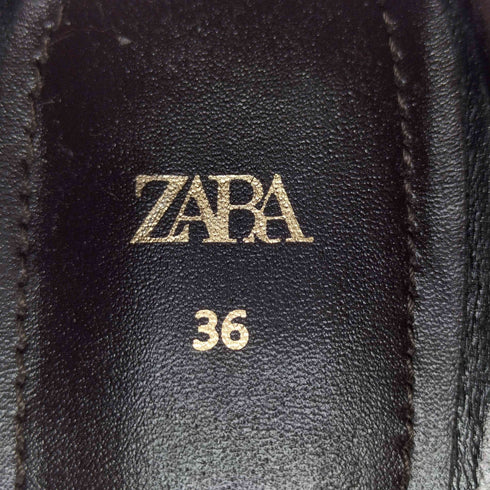 ザラ ZARA フェイクレザーパンプス レディース 36