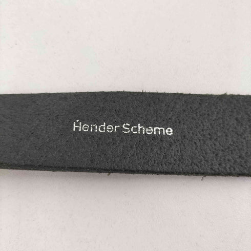 エンダースキーマ Hender Scheme leather belt メンズ