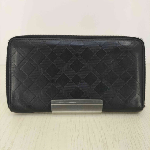 ブラックレーベルクレストブリッジ BLACK LABEL CRESTBRIDGE ラウンドファスナー 長財布 メンズ
