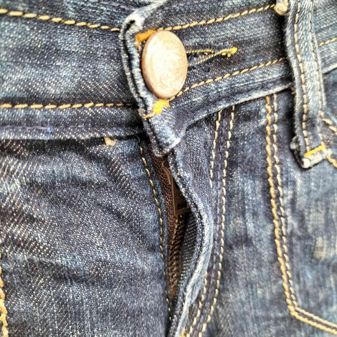 ブラッパーズ BRAPPERS USED加工 フレアデニムパンツ レディース 56