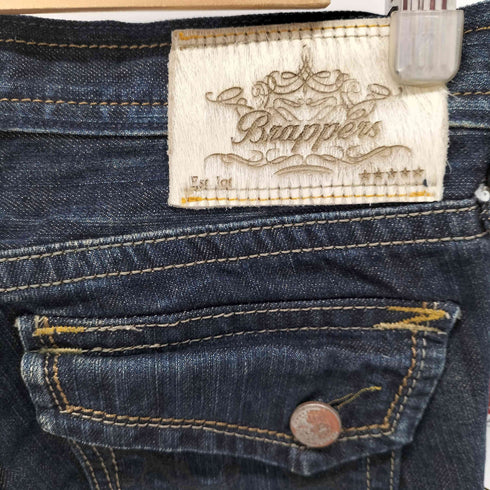 ブラッパーズ BRAPPERS USED加工 フレアデニムパンツ レディース 56
