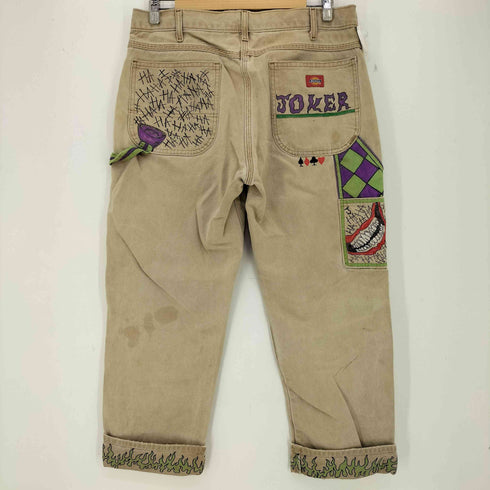 ディッキーズ Dickies ペイント リメイク ダック地 ペインターパンツ メンズ 34×30