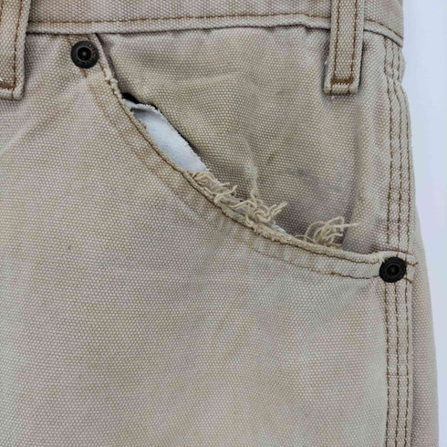 ディッキーズ Dickies ペイント リメイク ダック地 ペインターパンツ メンズ 34×30