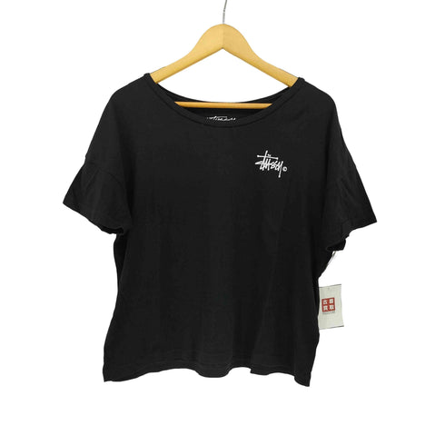 ステューシー Stussy ロゴ ショート丈 クルーネックTシャツ レディース JPN:M