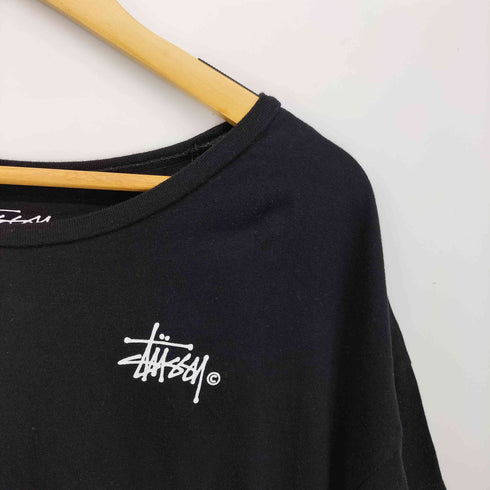 ステューシー Stussy ロゴ ショート丈 クルーネックTシャツ レディース JPN:M