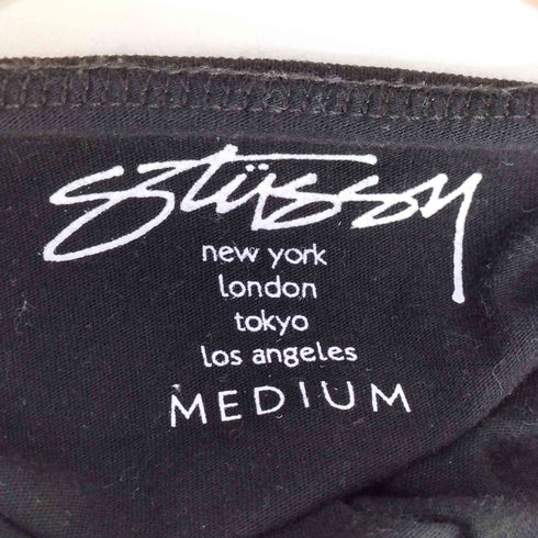 ステューシー Stussy ロゴ ショート丈 クルーネックTシャツ レディース JPN:M