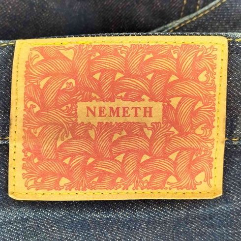 ネメス NEMETH デニムサルエルパンツ 立体裁断 メンズ JPN:XS