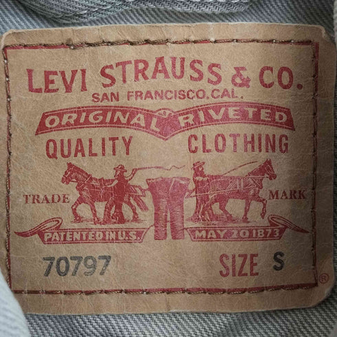 リーバイス Levis メキシコ製 70797 リメイク シガーポケット デニム トラッカージャケット メンズ import:S