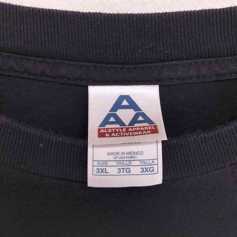 アルスタイルアパレルアクティブウェアー ALSTYLE APPAREL & ACTIVEWEAR コピーライト2007 HARLEY-DAVIDSON 袖フロントプリントL/S TEE メンズ 3XL