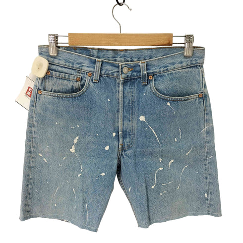 リーバイス Levis 90S 92年製 MADE IN USA 501 リメイクハーフデニムパンツ メンズ 32/30