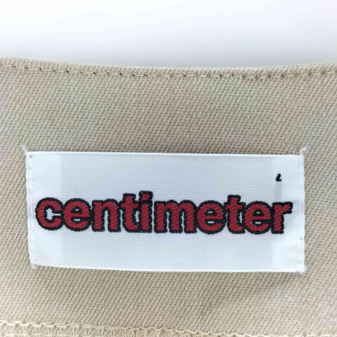 センチメーター centimeter 刺繍ベースボールシャツ メンズ JPN:L