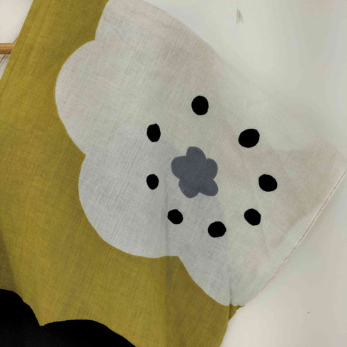 ソウソウ SOU・SOU 伊勢木綿 貫頭衣 長方形衣 花柄 Vネック ワンピース レディース