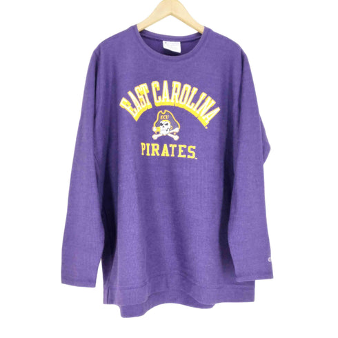 チャンピオン Champion EAST CAROLLNA PIRATES フロントプリント リブL/S TEE レディース JPN:L
