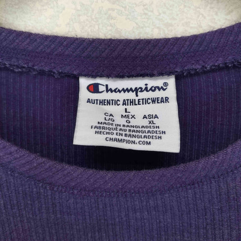 チャンピオン Champion EAST CAROLLNA PIRATES フロントプリント リブL/S TEE レディース JPN:L