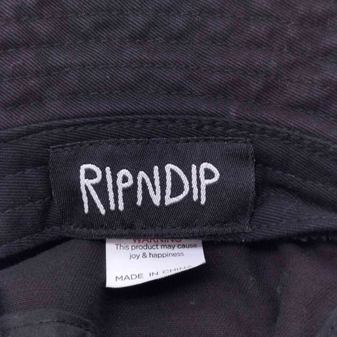 リップンディプ RIPNDIP 刺繍バケットハット メンズ ONE SIZE