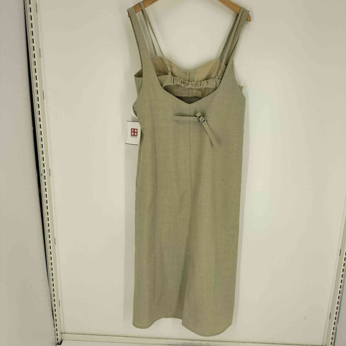 ケイビーエフ KBF 23SS Iライン レイヤード ビスチェ ワンピース レディース F