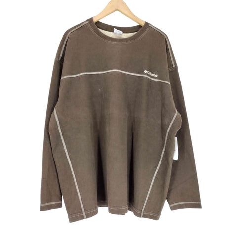 コロンビア Columbia ロゴ刺繍ステッチデザインL/S TEE メンズ XXL