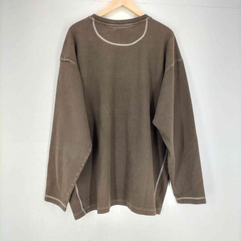 コロンビア Columbia ロゴ刺繍ステッチデザインL/S TEE メンズ XXL
