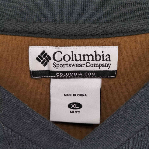 コロンビア Columbia Vネックリブスウェット メンズ JPN:XL