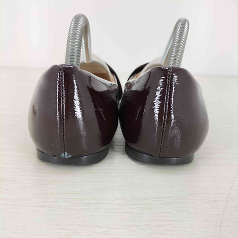 ファビオルスコーニ FABIO RUSCONI INTER-CHAUSSURES ナプラック/ファブリックコンビパンプス レディース 36