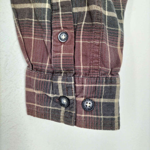 ハーレーダビッドソン HARLEY-DAVIDSON バックロゴ刺繍チェックL/S シャツ メンズ 3XL