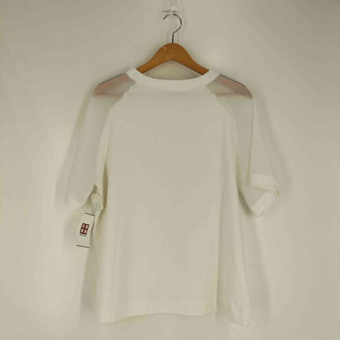 ビューティーアンドユースユナイテッドアローズ BEAUTY & YOUTH UNITED ARROWS コットンシアーコンビ5分袖 Tシャツ レディース