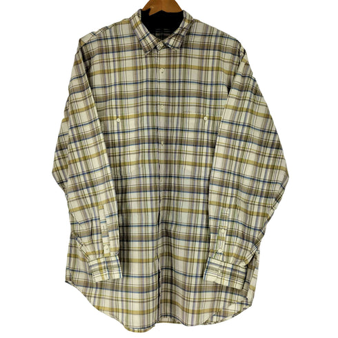 パパス papas チェック L/S シャツ レディース